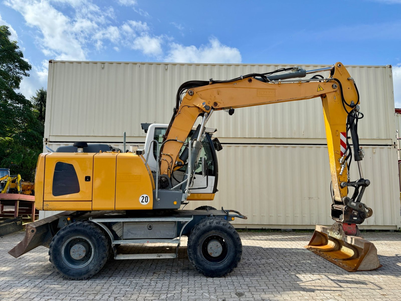 Liebherr A916 / Deutsche Maschine / Löffel + Greifer - Hjulgraver: bilde 5 Liebherr A916 / Deutsche Maschine / Löffel + Greifer - Hjulgraver: bilde 5