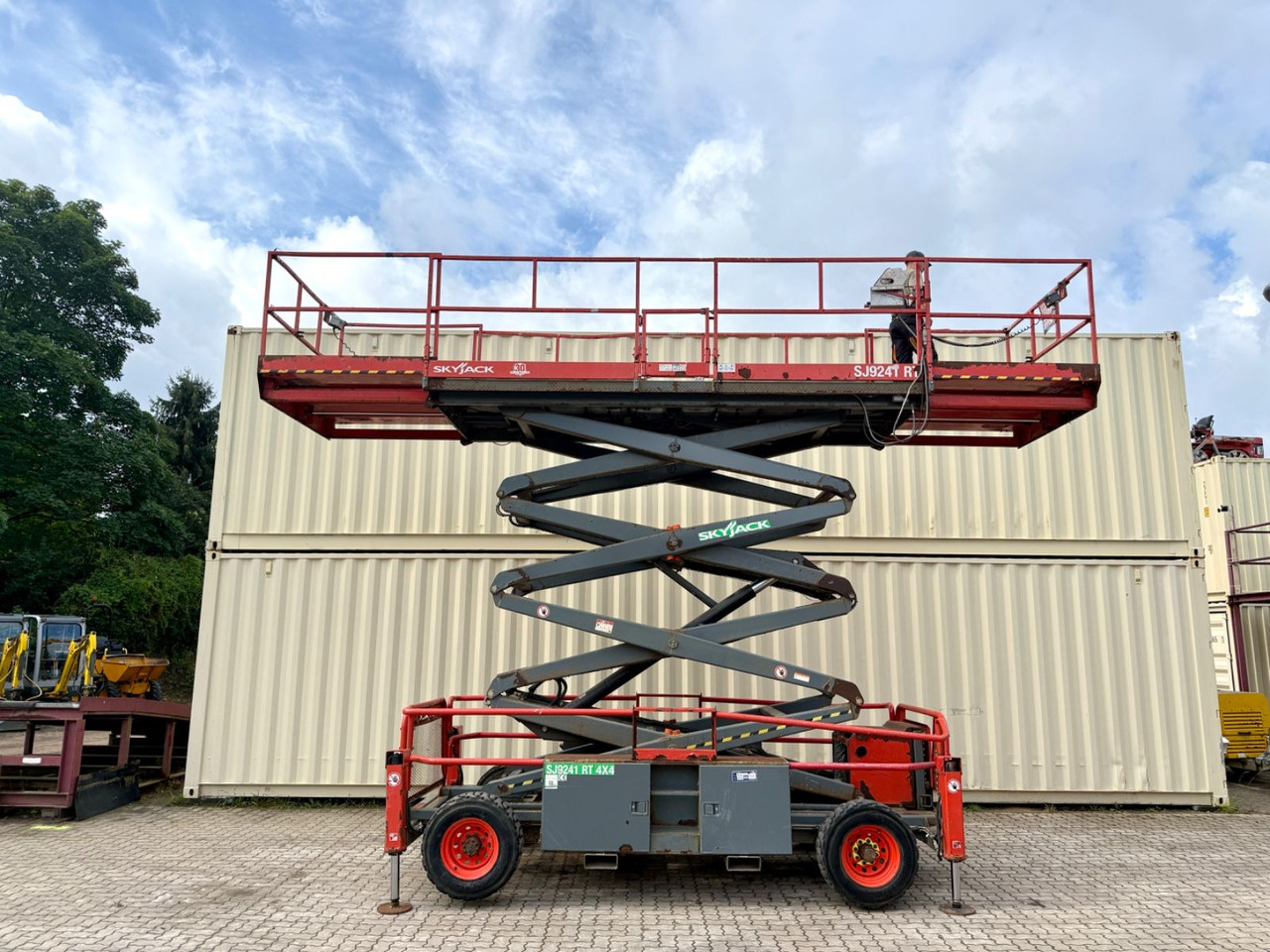 Skyjack SJ9241 4x4 Diesel / 14.5 Meter / 2015 BJ - Billift: bilde 1 Skyjack SJ9241 4x4 Diesel / 14.5 Meter / 2015 BJ - Billift: bilde 1