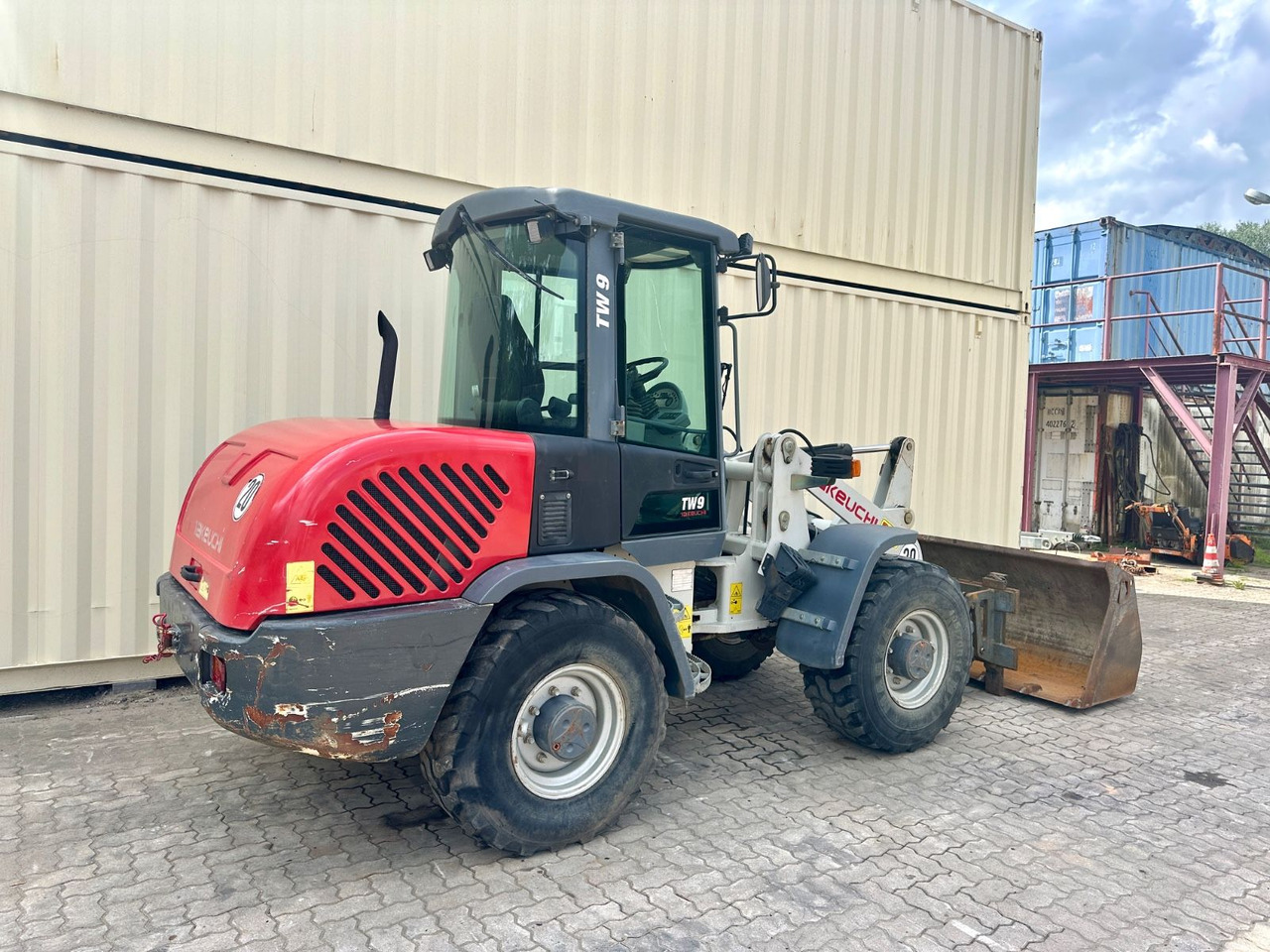Terex TL80/2014 BJ/Schaufel + Gabel/ Deutsche Maschine - Hjullaster: bilde 5 Terex TL80/2014 BJ/Schaufel + Gabel/ Deutsche Maschine - Hjullaster: bilde 5