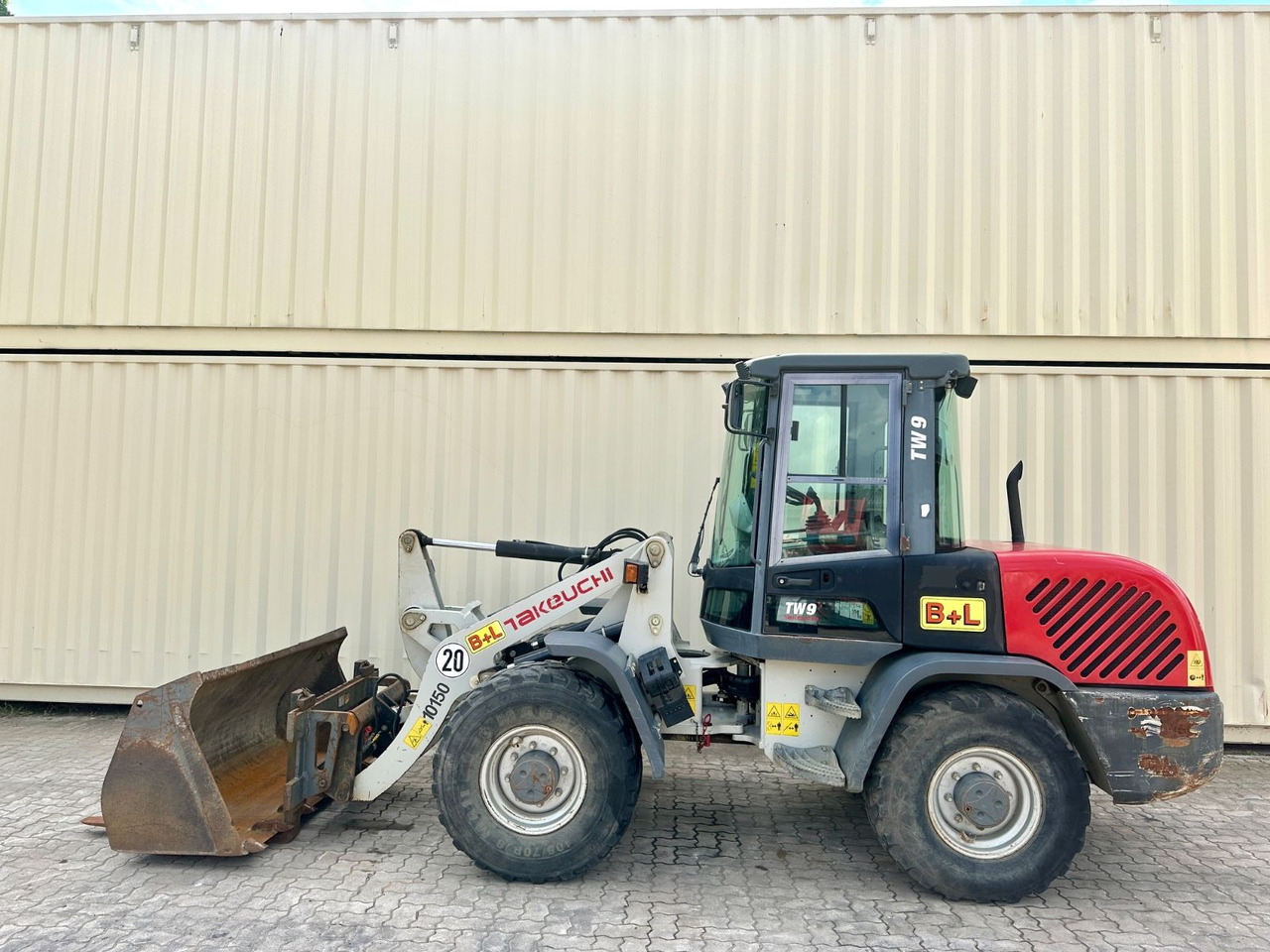 Terex TL80/2014 BJ/Schaufel + Gabel/ Deutsche Maschine - Hjullaster: bilde 2 Terex TL80/2014 BJ/Schaufel + Gabel/ Deutsche Maschine - Hjullaster: bilde 2