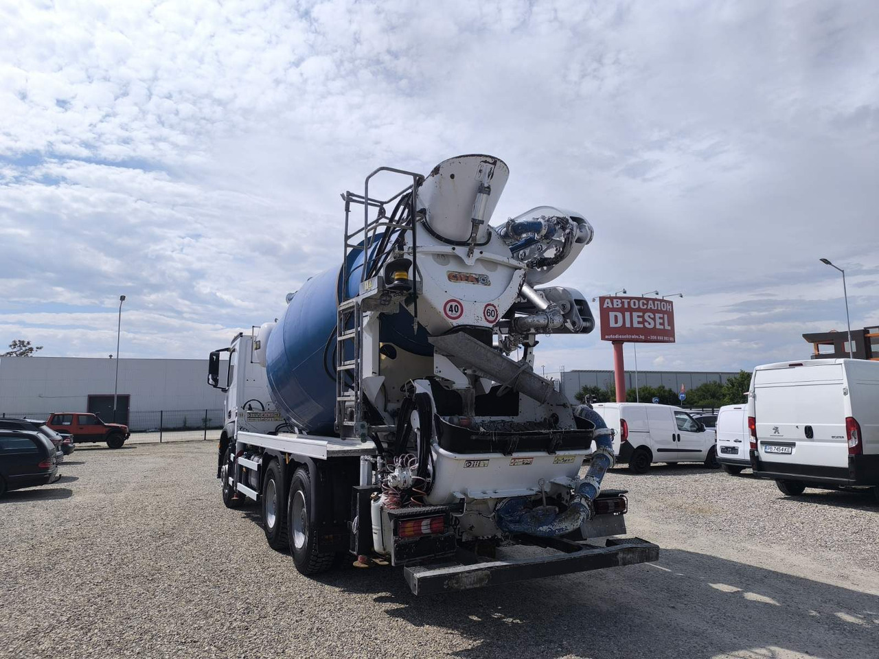 MERCEDES-BENZ AROCS 3342 CIFA MK25H - Pumpemixer: bilde 5 MERCEDES-BENZ AROCS 3342 CIFA MK25H - Pumpemixer: bilde 5