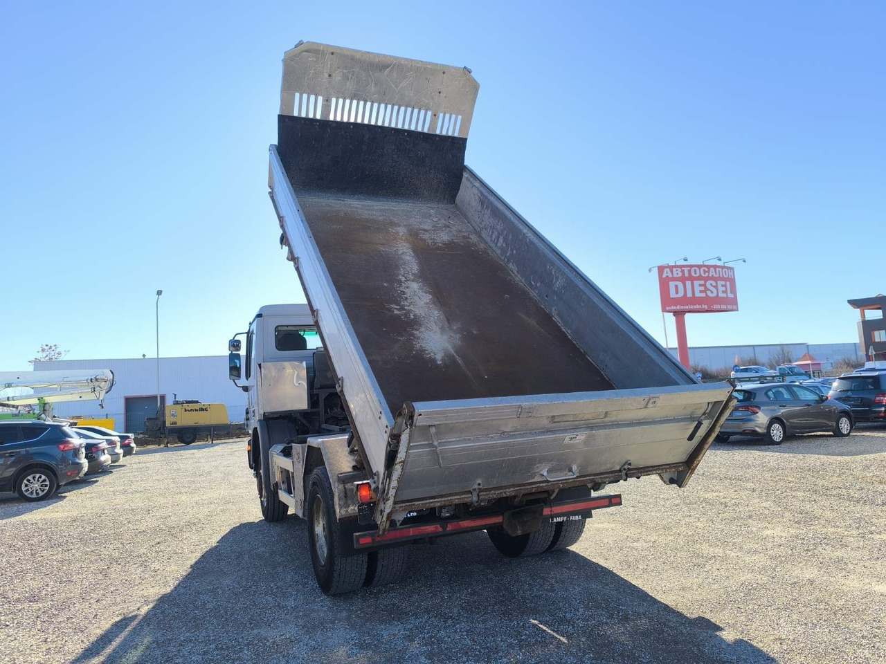 Leie MERCEDES-BENZ Actros 1855 4X4 MERCEDES-BENZ Actros 1855 4X4: bilde 11