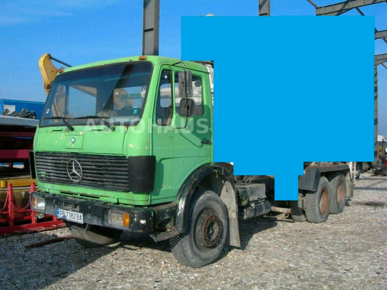 Mercedes-Benz 2222 - Betongpumpe: bilde 1 Mercedes-Benz 2222 - Betongpumpe: bilde 1