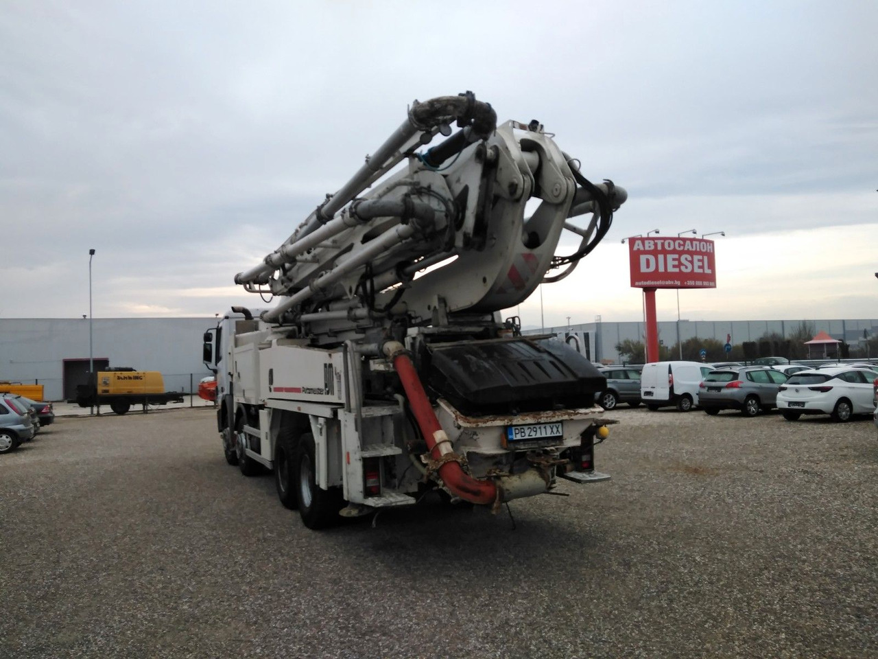 Mercedes-Benz ACTROS 4144 PUTZMEISTER M42 - Betongpumpe: bilde 5 Mercedes-Benz ACTROS 4144 PUTZMEISTER M42 - Betongpumpe: bilde 5