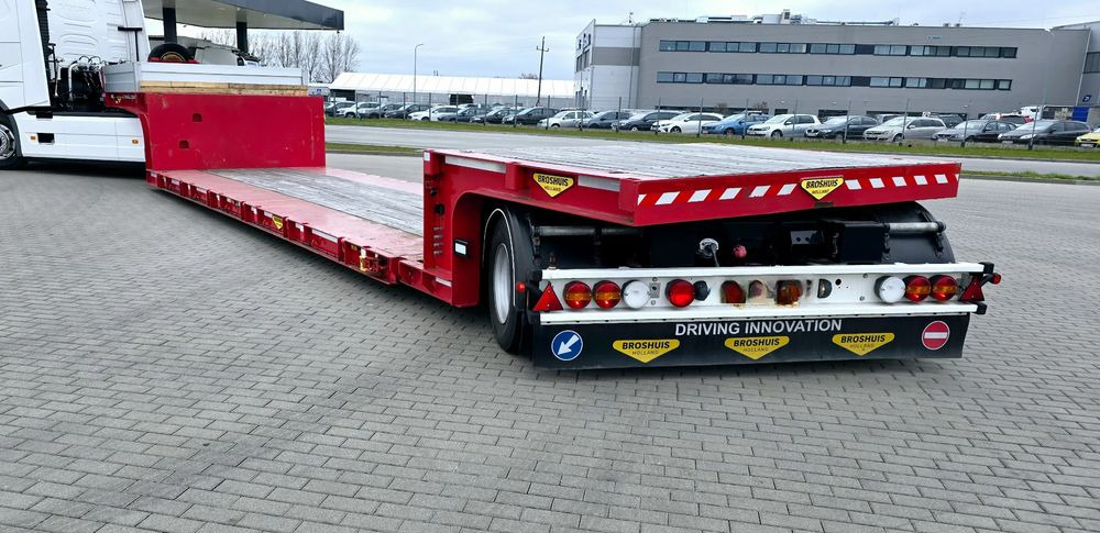 Broshuis 1ADU / 1A rozciągana - skrętna oś - Lavloader semitrailer: bilde 1 Broshuis 1ADU / 1A rozciągana - skrętna oś - Lavloader semitrailer: bilde 1