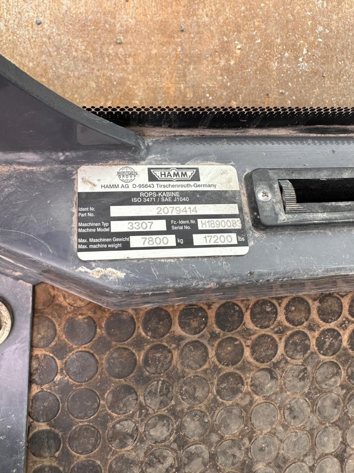 HAMM 3307 - Kompaktor: bilde 3 HAMM 3307 - Kompaktor: bilde 3