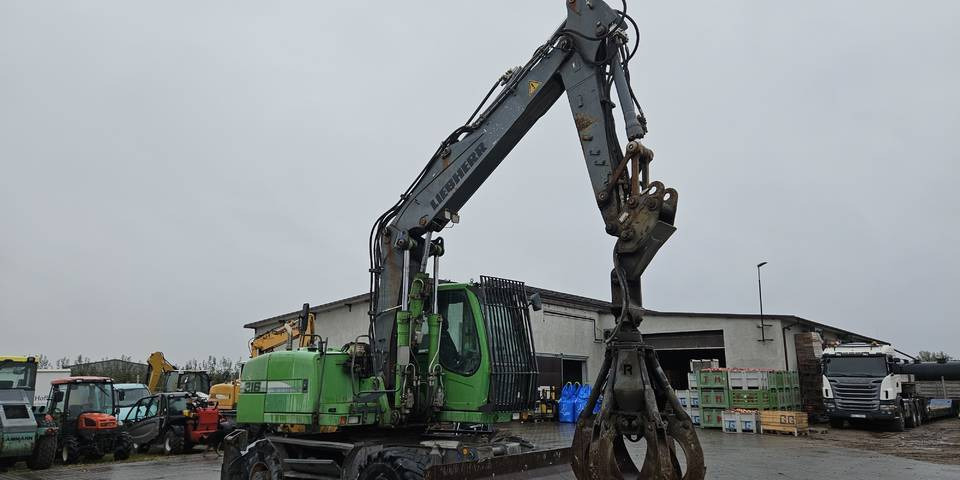 Koparka kołowa Liebherr A 316 Litronic chwytak podpory pług - Hjulgraver: bilde 3 Koparka kołowa Liebherr A 316 Litronic chwytak podpory pług - Hjulgraver: bilde 3