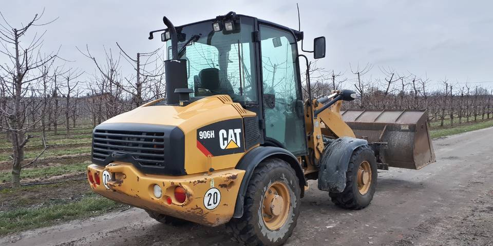 Ładowarka Caterpillar 906H widły + łyżka - Hjullaster: bilde 4 Ładowarka Caterpillar 906H widły + łyżka - Hjullaster: bilde 4