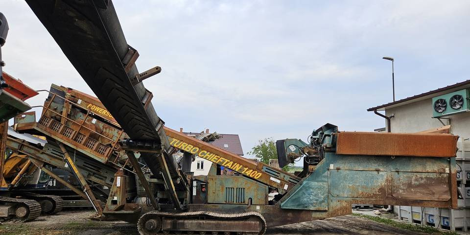 Przesiewacz mobilny Powerscreen Chieftain 1400 rozdrabniacz wibrokrata - Sikteverk: bilde 5 Przesiewacz mobilny Powerscreen Chieftain 1400 rozdrabniacz wibrokrata - Sikteverk: bilde 5