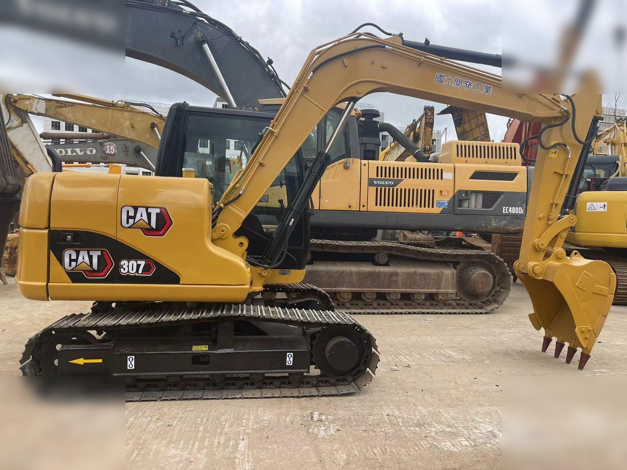 CATERPILLAR 307D - Beltegraver: bilde 1 CATERPILLAR 307D - Beltegraver: bilde 1