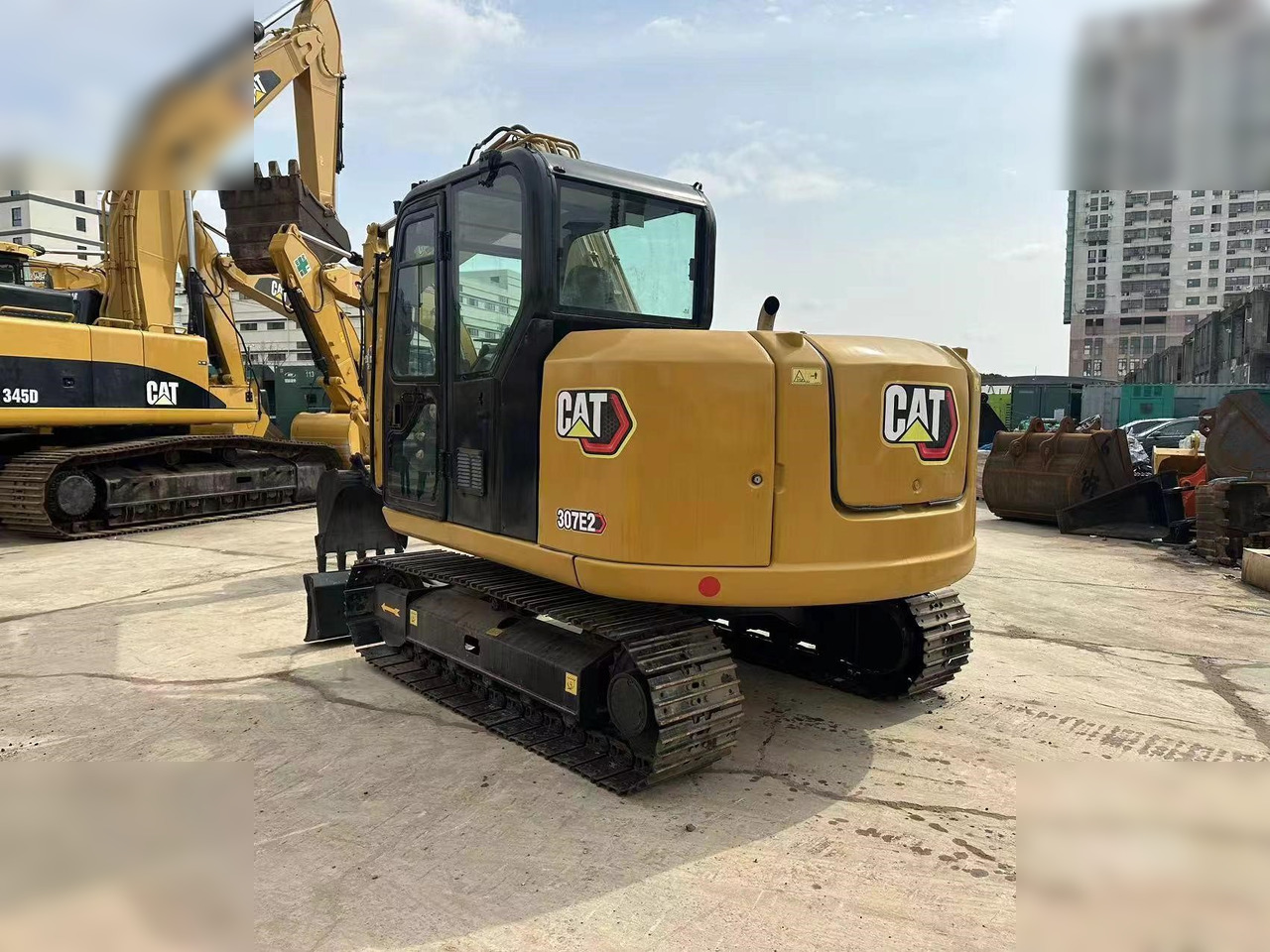 CATERPILLAR 307E2 - Beltegraver: bilde 3 CATERPILLAR 307E2 - Beltegraver: bilde 3
