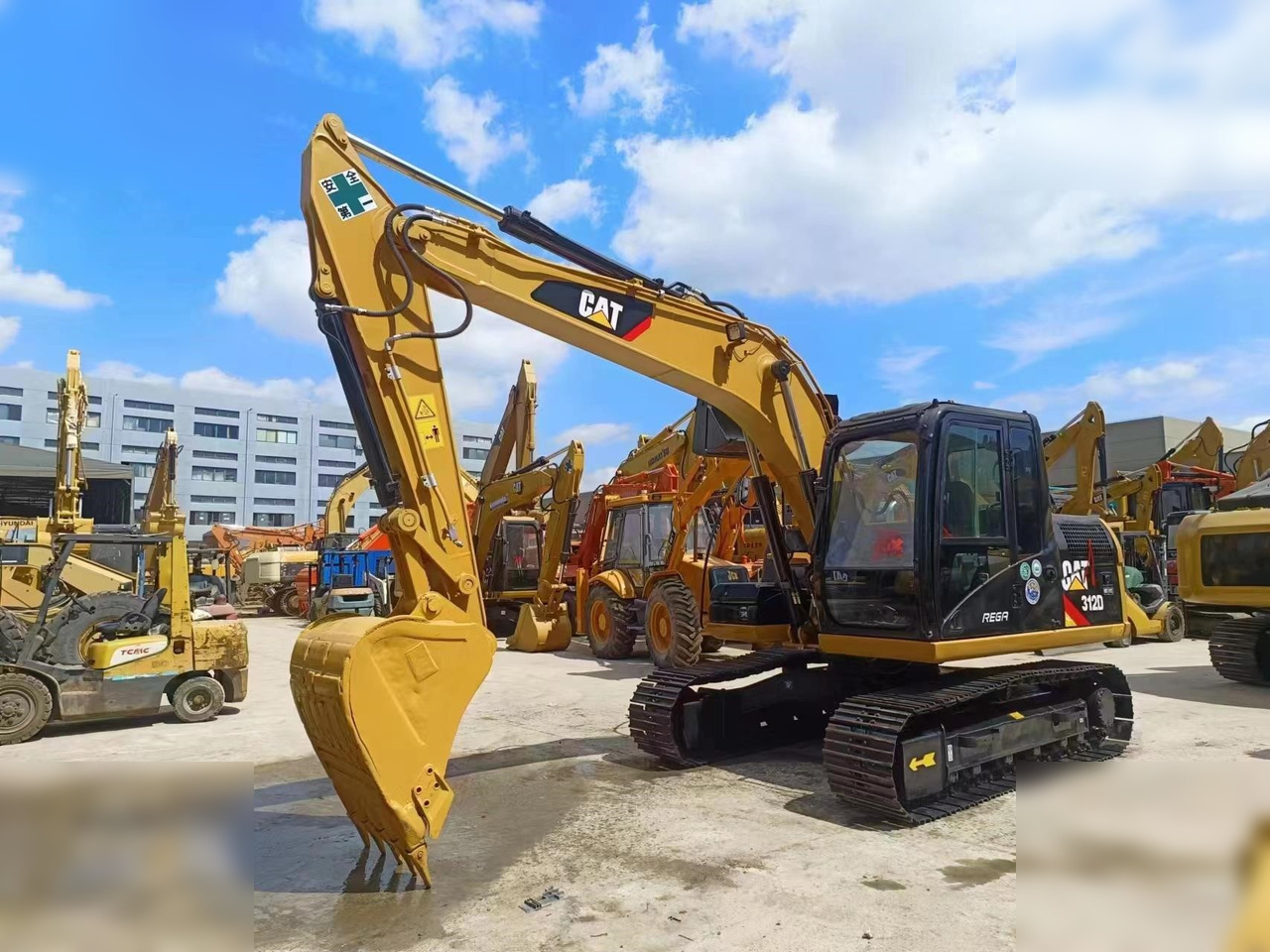 CATERPILLAR 312D - Beltegraver: bilde 1 CATERPILLAR 312D - Beltegraver: bilde 1
