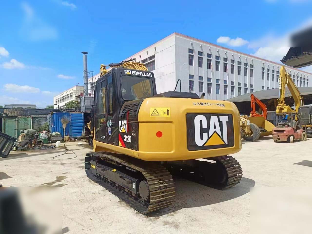 CATERPILLAR 312D - Beltegraver: bilde 3 CATERPILLAR 312D - Beltegraver: bilde 3