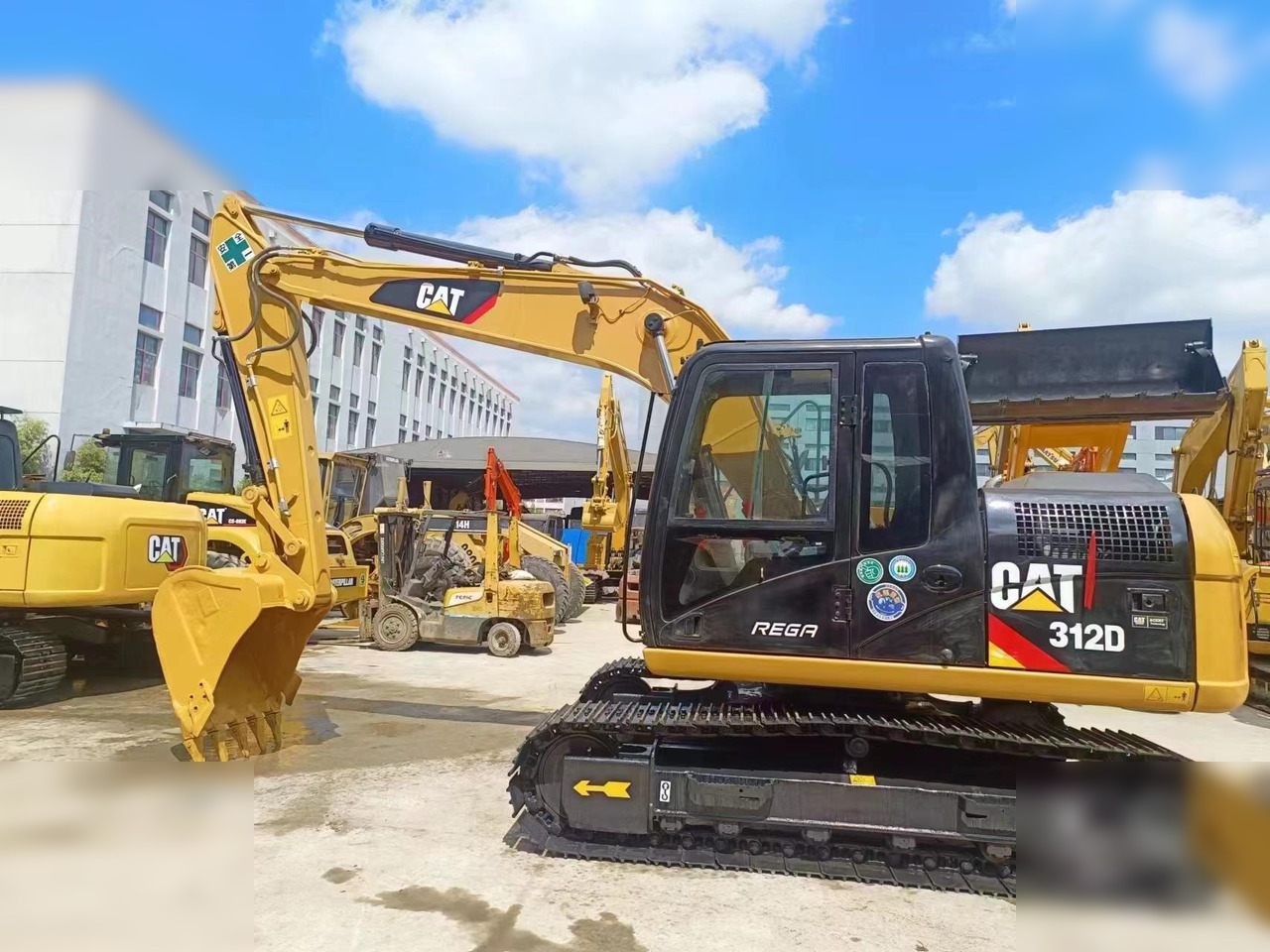 CATERPILLAR 312D - Beltegraver: bilde 2 CATERPILLAR 312D - Beltegraver: bilde 2