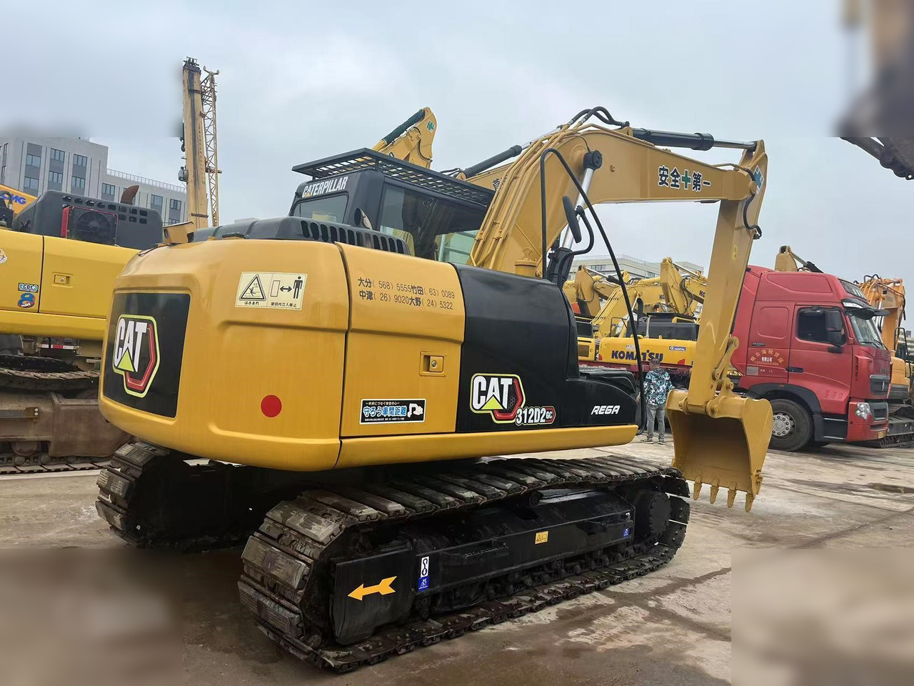 CATERPILLAR 312D2 GC - Beltegraver: bilde 1 CATERPILLAR 312D2 GC - Beltegraver: bilde 1