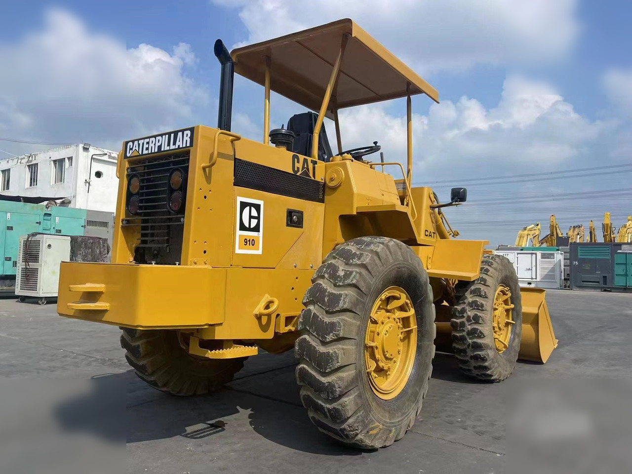 CATERPILLAR 910 - Hjullaster: bilde 4 CATERPILLAR 910 - Hjullaster: bilde 4