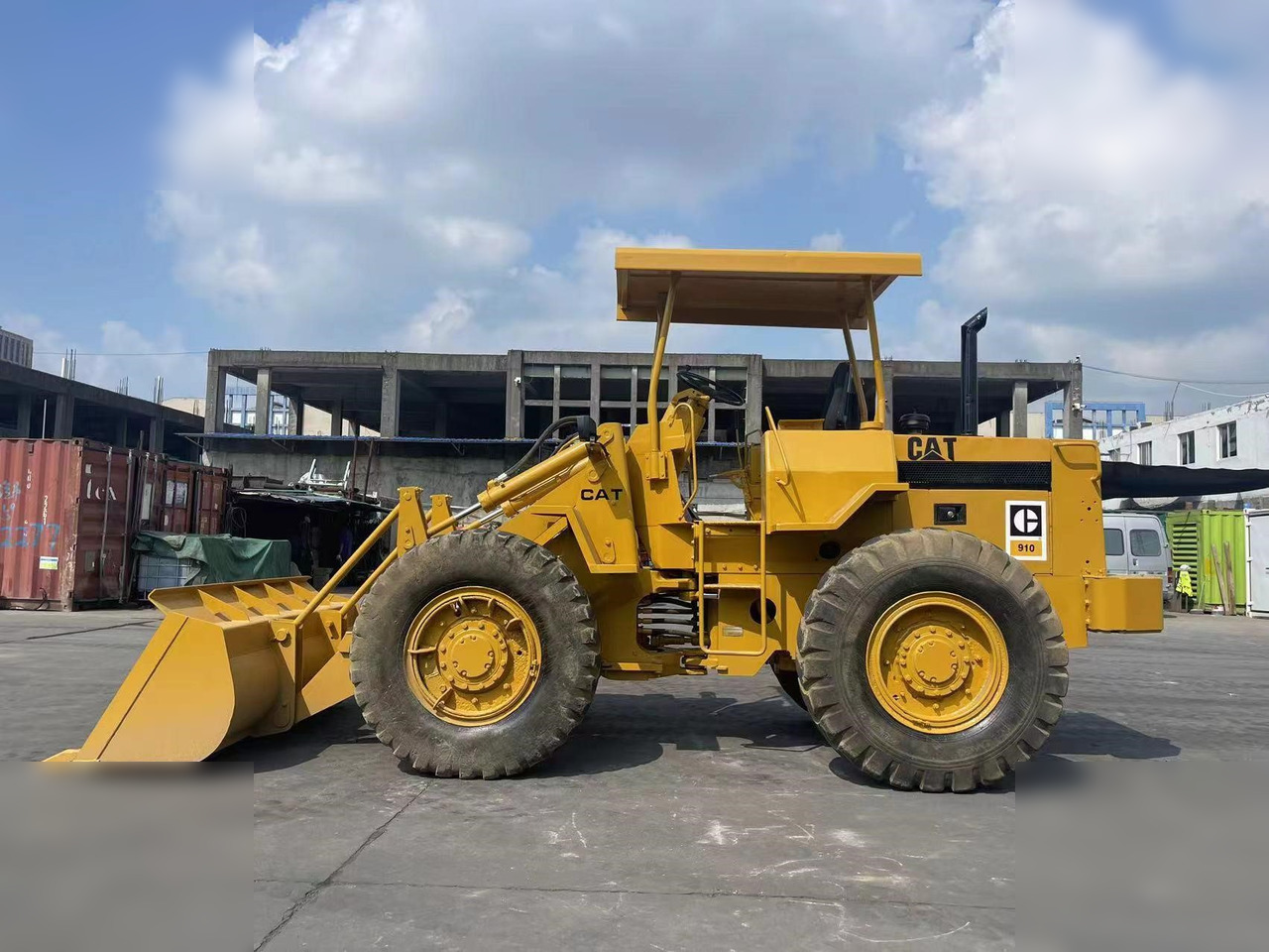 CATERPILLAR 910 - Hjullaster: bilde 1 CATERPILLAR 910 - Hjullaster: bilde 1