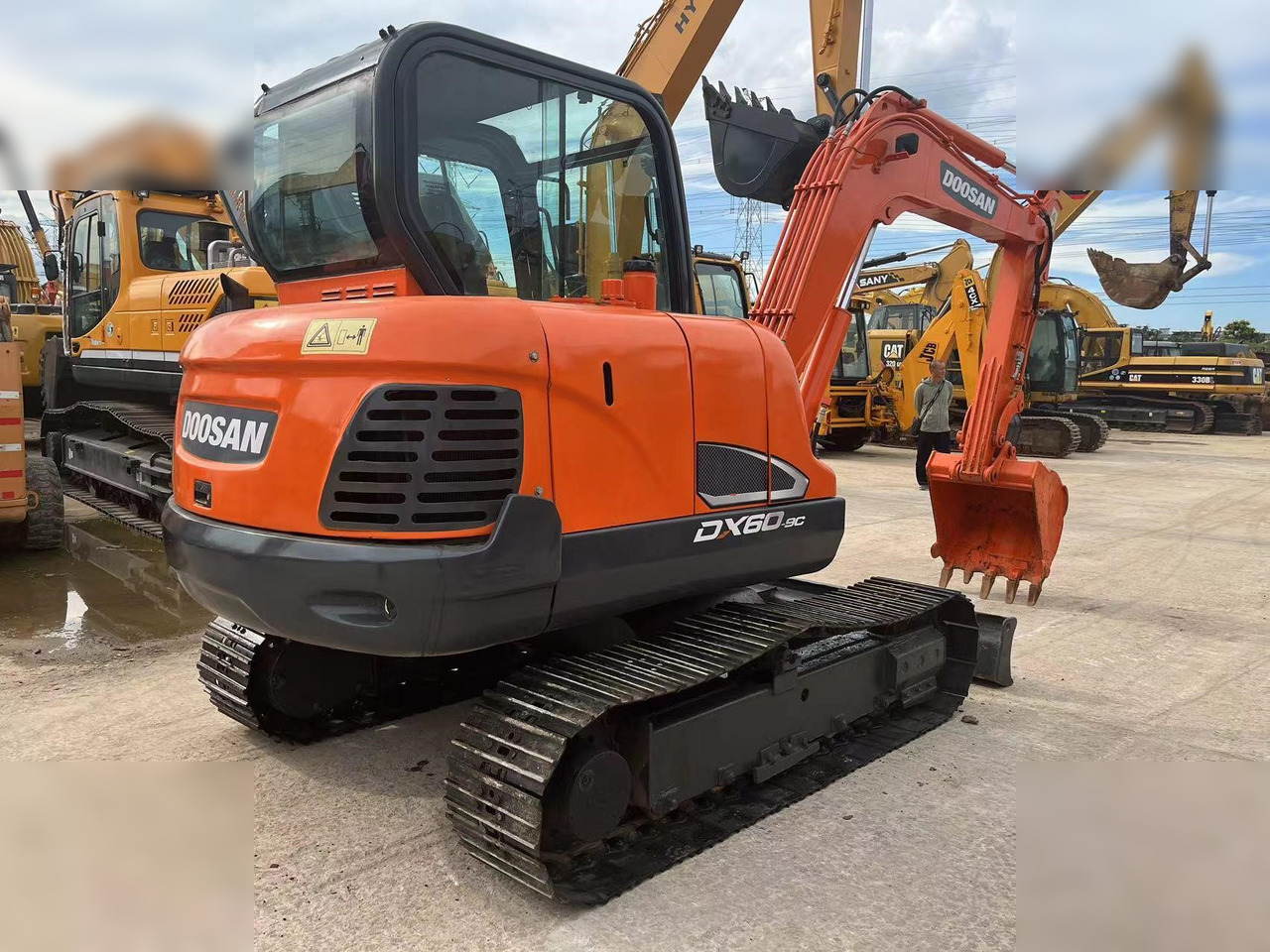 DOOSAN DX60-9C - Beltegraver: bilde 2 DOOSAN DX60-9C - Beltegraver: bilde 2