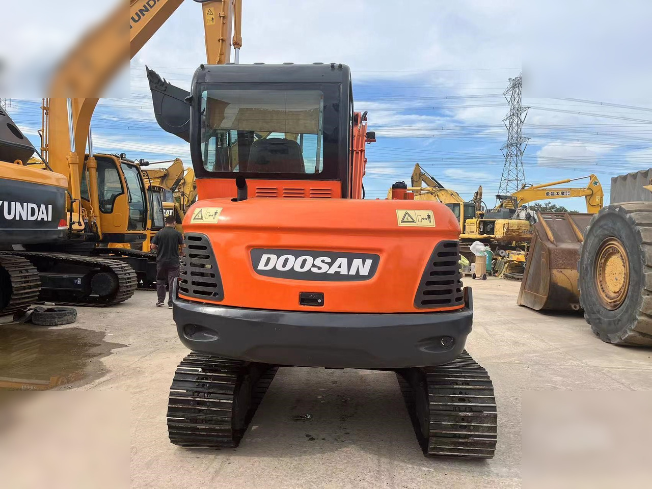 DOOSAN DX60-9C - Beltegraver: bilde 4 DOOSAN DX60-9C - Beltegraver: bilde 4