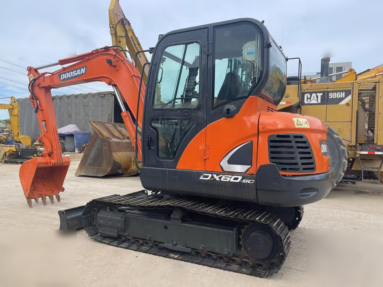 DOOSAN DX60-9C - Beltegraver: bilde 3 DOOSAN DX60-9C - Beltegraver: bilde 3