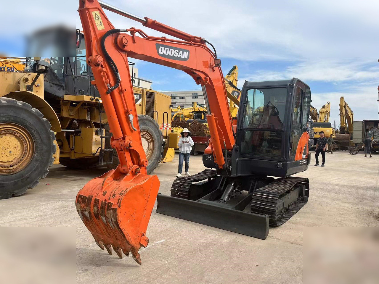 DOOSAN DX60-9C - Beltegraver: bilde 3 DOOSAN DX60-9C - Beltegraver: bilde 3