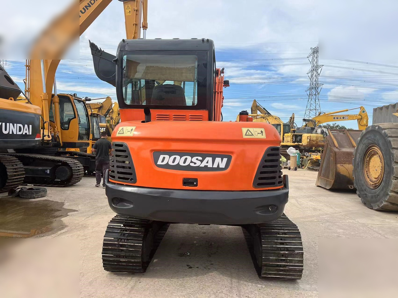 DOOSAN DX60-9C - Beltegraver: bilde 4 DOOSAN DX60-9C - Beltegraver: bilde 4