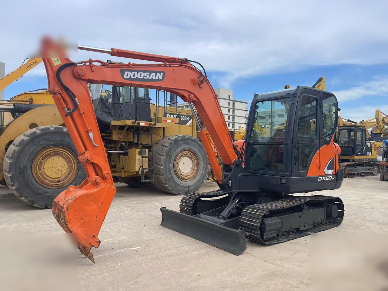 DOOSAN DX60-9C - Beltegraver: bilde 2 DOOSAN DX60-9C - Beltegraver: bilde 2