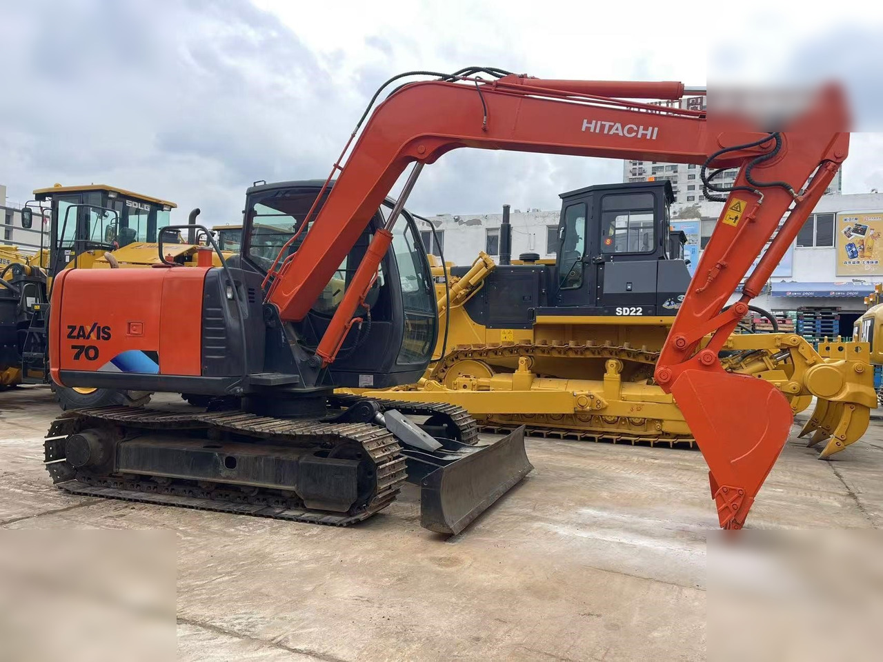HITACHI ZX70 - Beltegraver: bilde 4 HITACHI ZX70 - Beltegraver: bilde 4