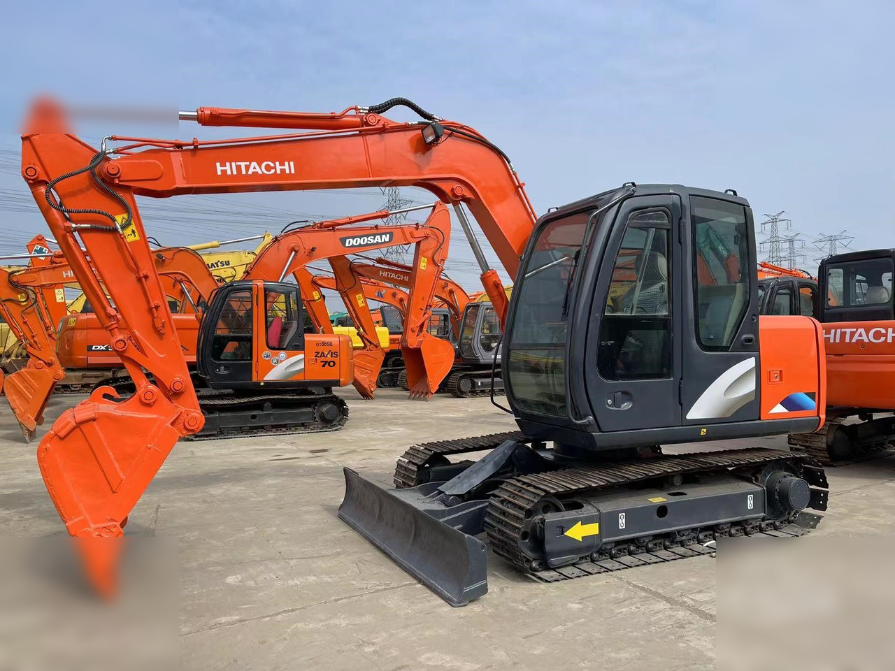 HITACHI ZX70 - Beltegraver: bilde 1 HITACHI ZX70 - Beltegraver: bilde 1