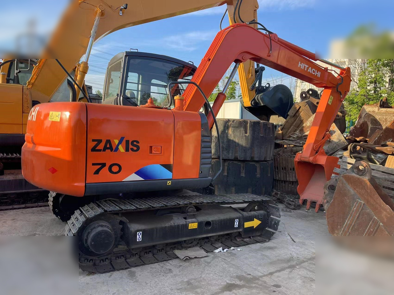 HITACHI ZX70 - Beltegraver: bilde 1 HITACHI ZX70 - Beltegraver: bilde 1