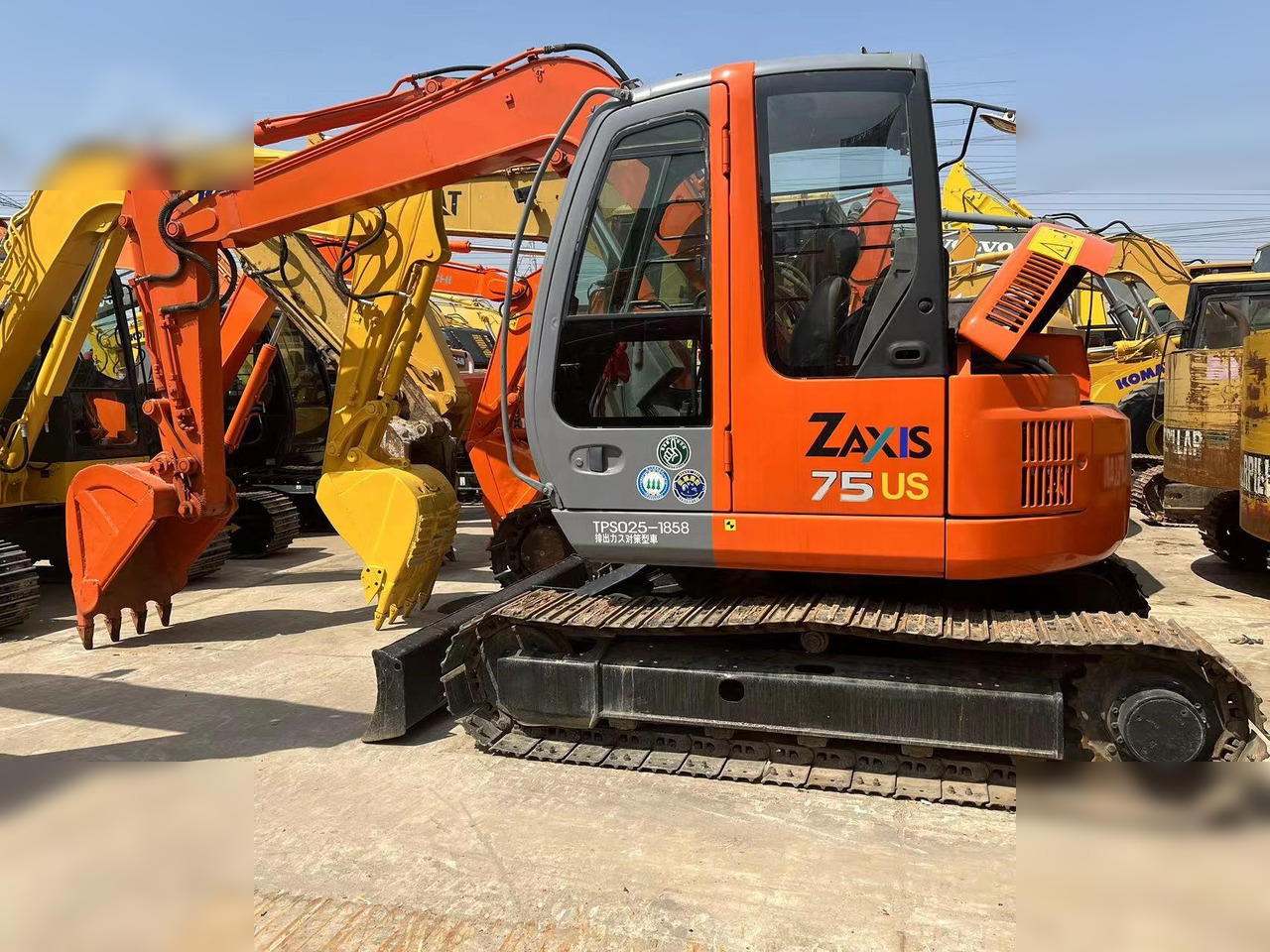 HITACHI ZX75US - Beltegraver: bilde 4 HITACHI ZX75US - Beltegraver: bilde 4