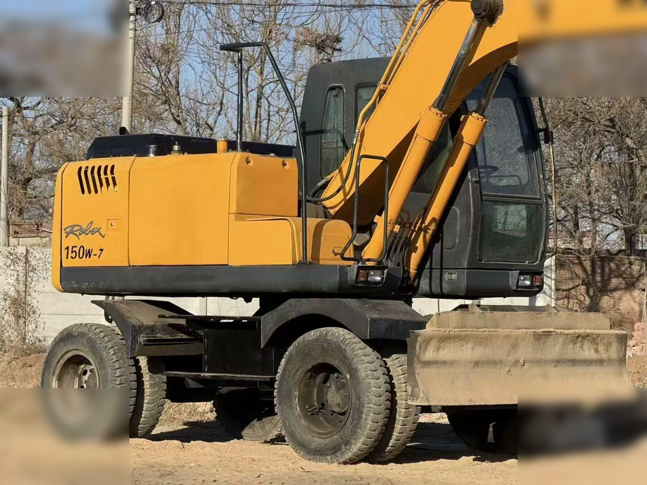 HYUNDAI ROBEX 150W-7A - Hjulgraver: bilde 4 HYUNDAI ROBEX 150W-7A - Hjulgraver: bilde 4