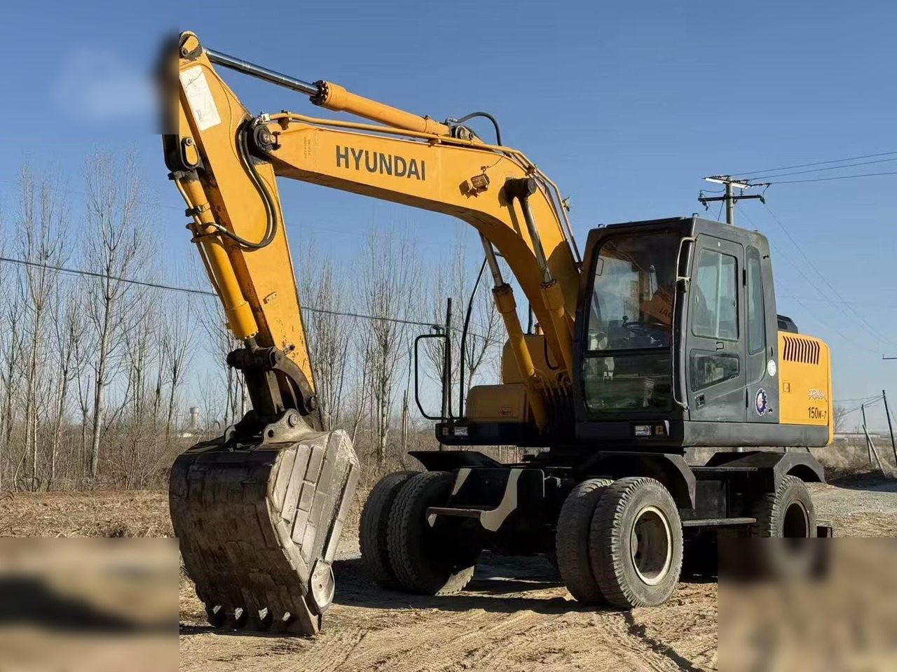 HYUNDAI ROBEX 150W-7A - Hjulgraver: bilde 3 HYUNDAI ROBEX 150W-7A - Hjulgraver: bilde 3