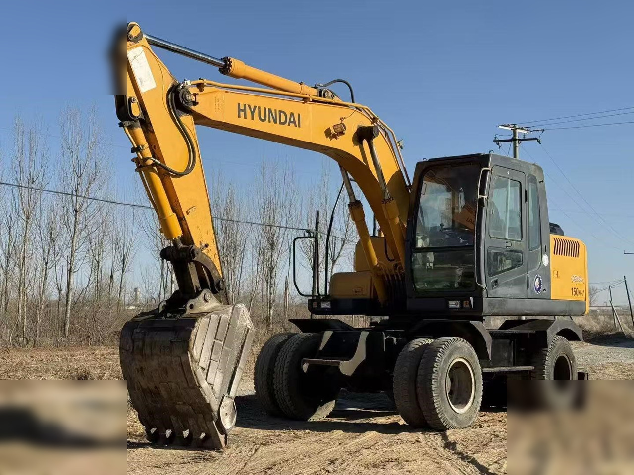 HYUNDAI ROBEX 150W-7A - Hjulgraver: bilde 3 HYUNDAI ROBEX 150W-7A - Hjulgraver: bilde 3