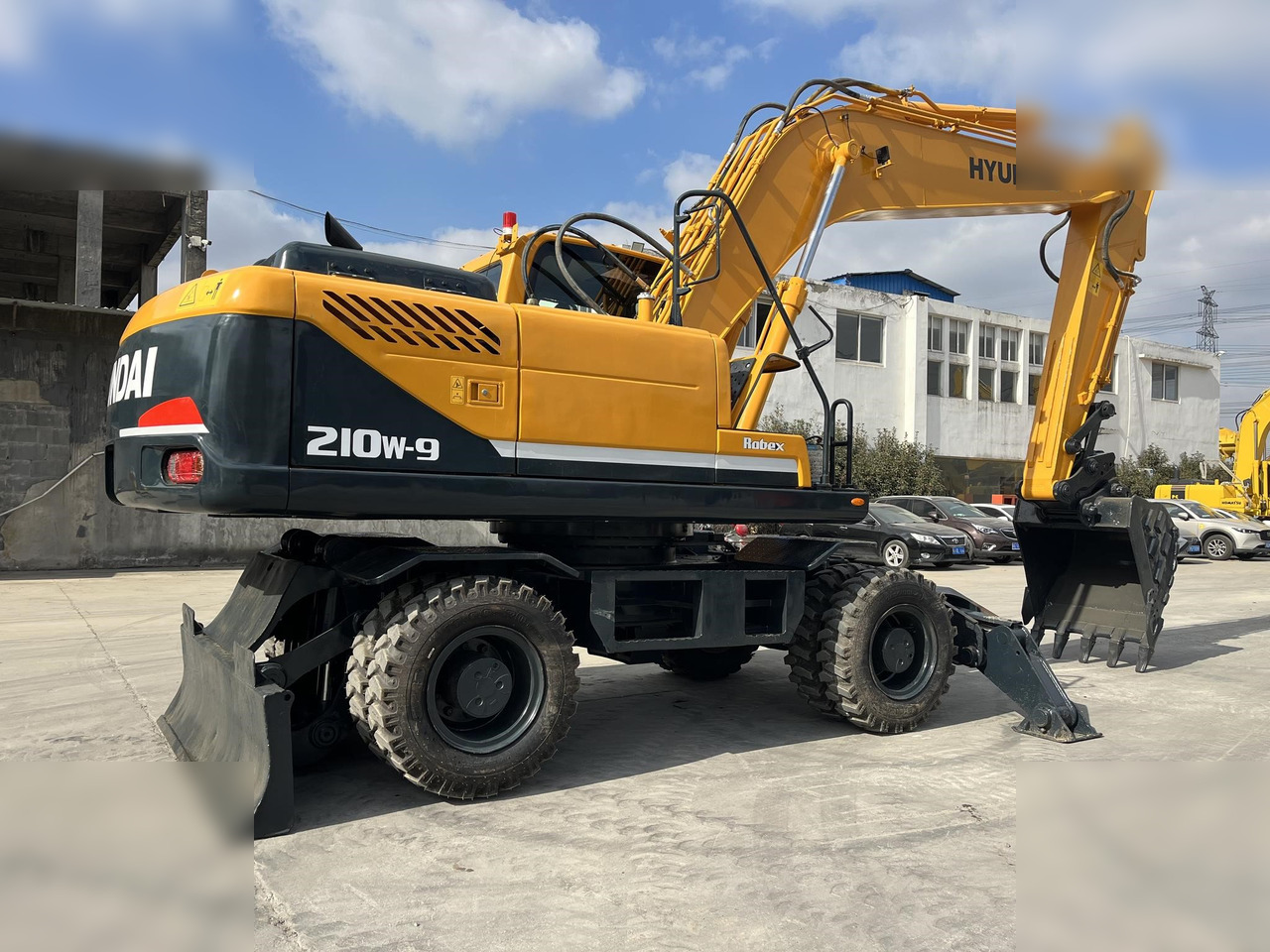 HYUNDAI ROBEX 210W-9 - Hjulgraver: bilde 3 HYUNDAI ROBEX 210W-9 - Hjulgraver: bilde 3
