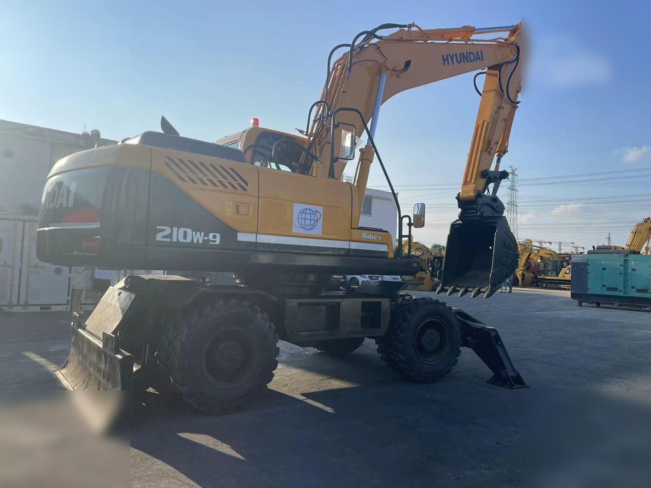 HYUNDAI ROBEX 210W-9 - Hjulgraver: bilde 2 HYUNDAI ROBEX 210W-9 - Hjulgraver: bilde 2