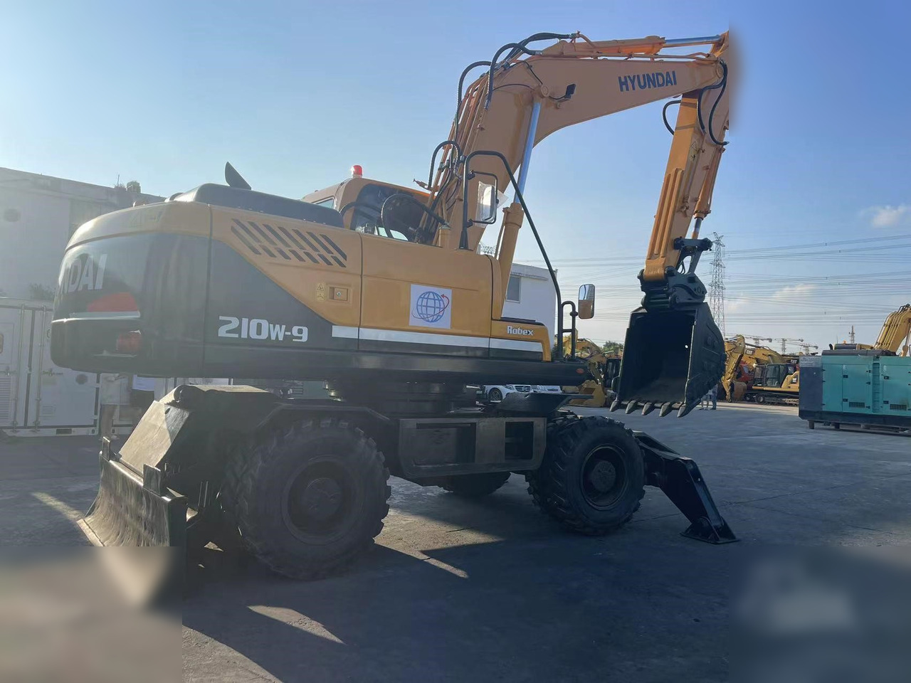 HYUNDAI ROBEX 210W-9 - Hjulgraver: bilde 2 HYUNDAI ROBEX 210W-9 - Hjulgraver: bilde 2