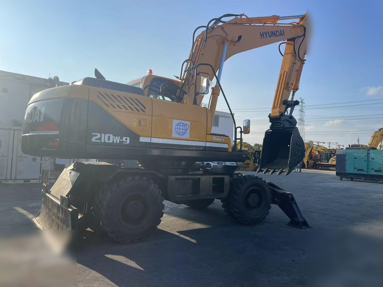 HYUNDAI ROBEX 210W-9 - Hjulgraver: bilde 2 HYUNDAI ROBEX 210W-9 - Hjulgraver: bilde 2