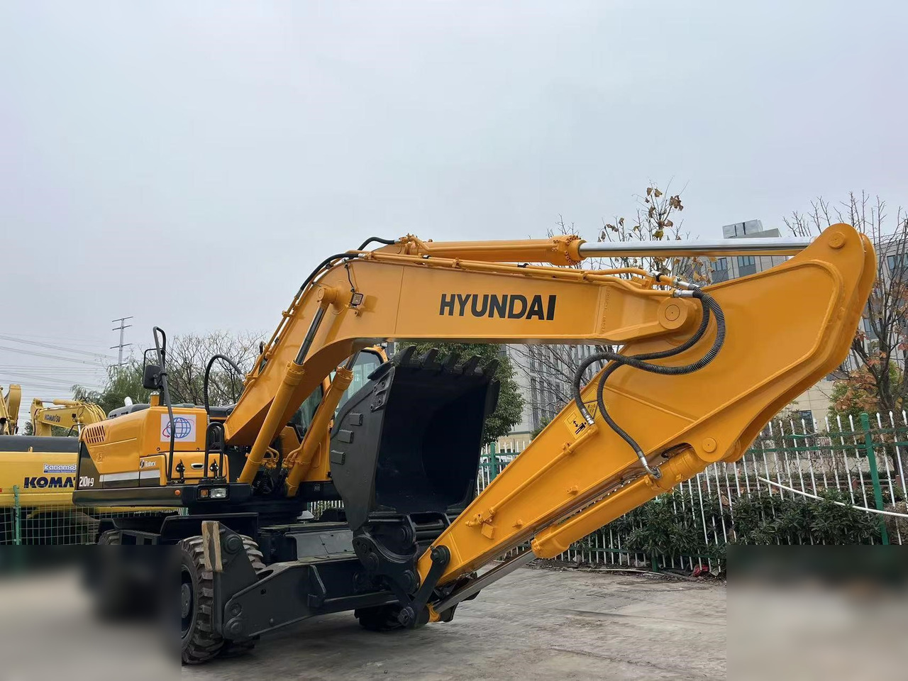 HYUNDAI ROBEX 210W-9S - Hjulgraver: bilde 3 HYUNDAI ROBEX 210W-9S - Hjulgraver: bilde 3