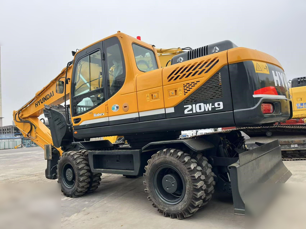 HYUNDAI ROBEX 210W-9S - Hjulgraver: bilde 1 HYUNDAI ROBEX 210W-9S - Hjulgraver: bilde 1