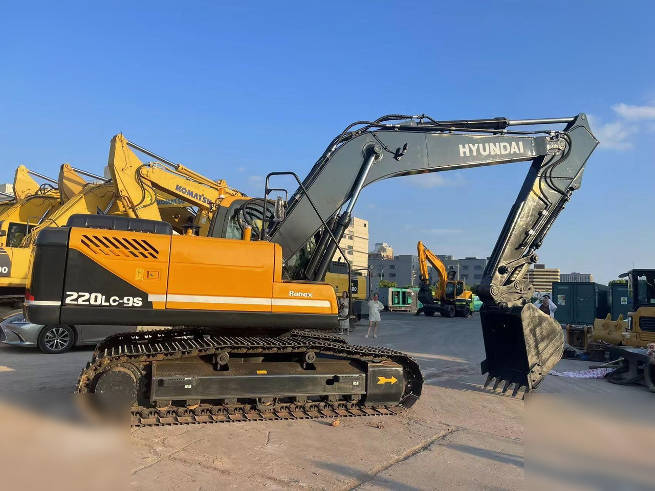 HYUNDAI ROBEX 220 LC-9S - Beltegraver: bilde 2 HYUNDAI ROBEX 220 LC-9S - Beltegraver: bilde 2