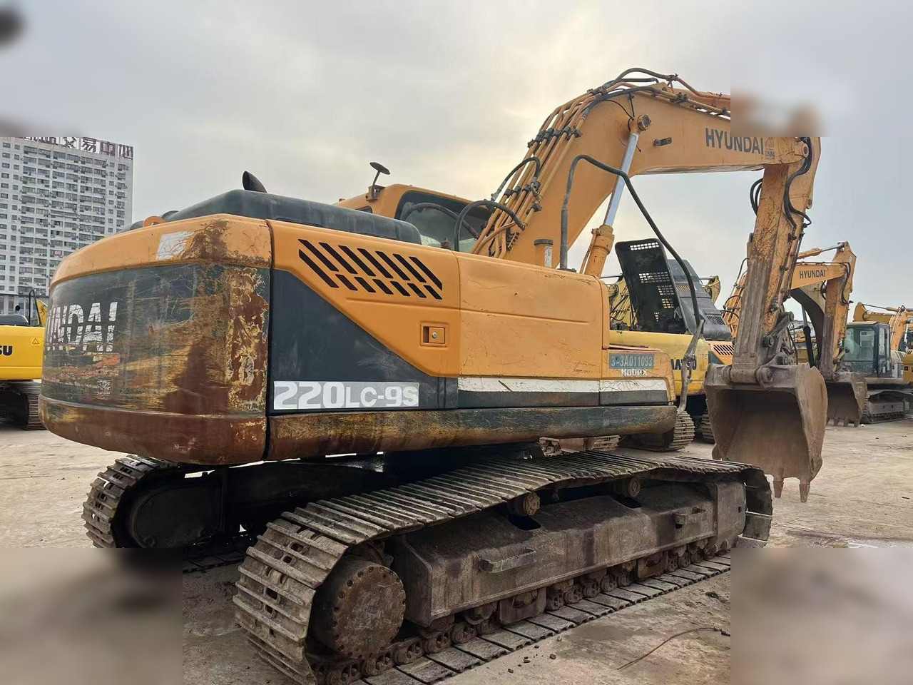 HYUNDAI ROBEX 220 LC-9S - Beltegraver: bilde 4 HYUNDAI ROBEX 220 LC-9S - Beltegraver: bilde 4