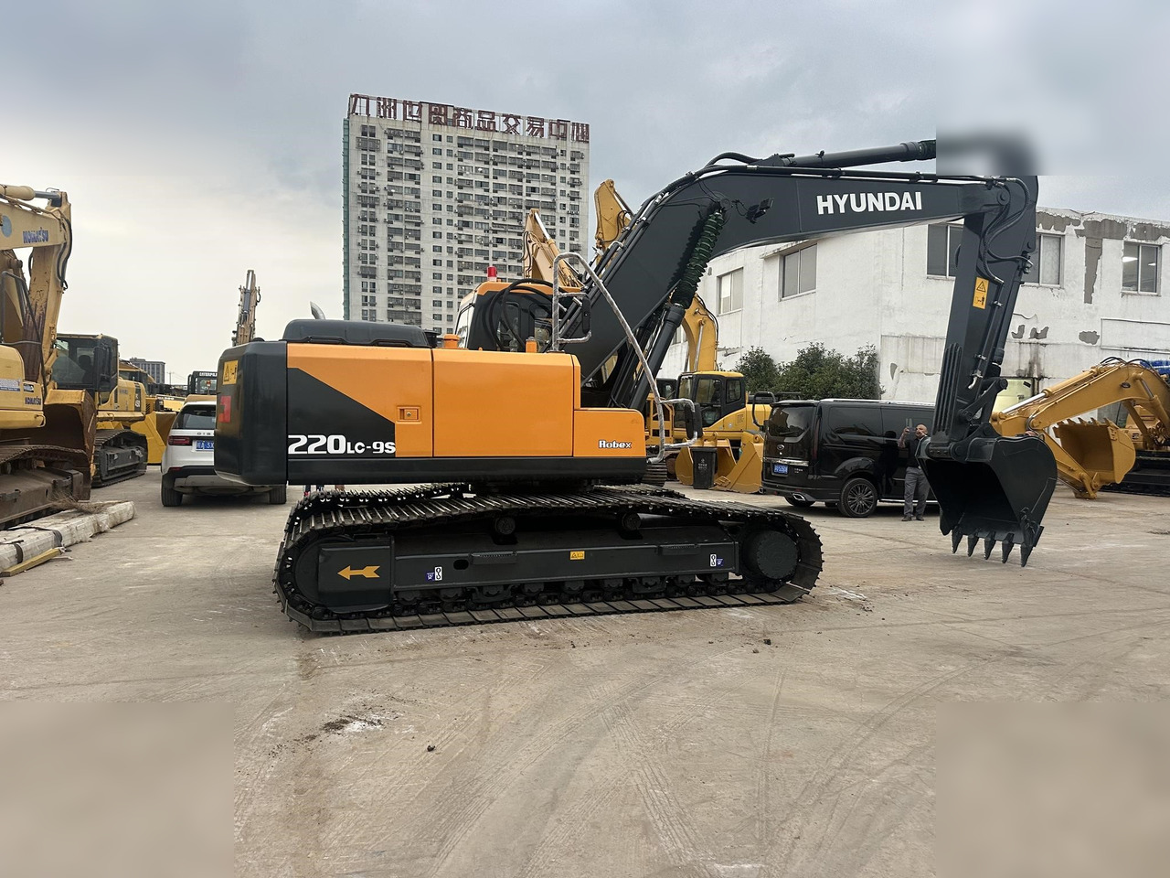 HYUNDAI ROBEX 220 LC-9S - Beltegraver: bilde 3 HYUNDAI ROBEX 220 LC-9S - Beltegraver: bilde 3