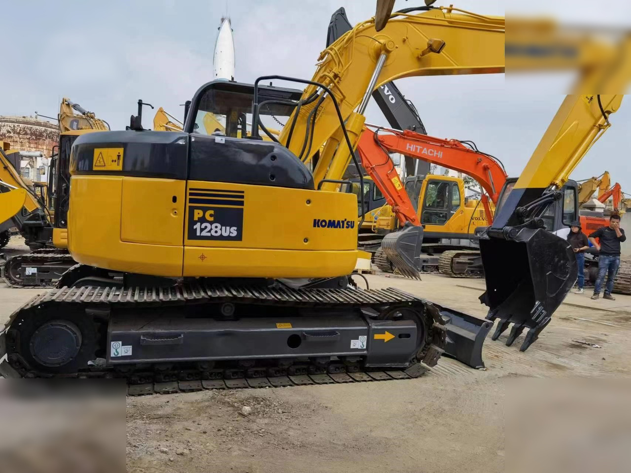 KOMATSU PC128US-1 - Beltegraver: bilde 1 KOMATSU PC128US-1 - Beltegraver: bilde 1