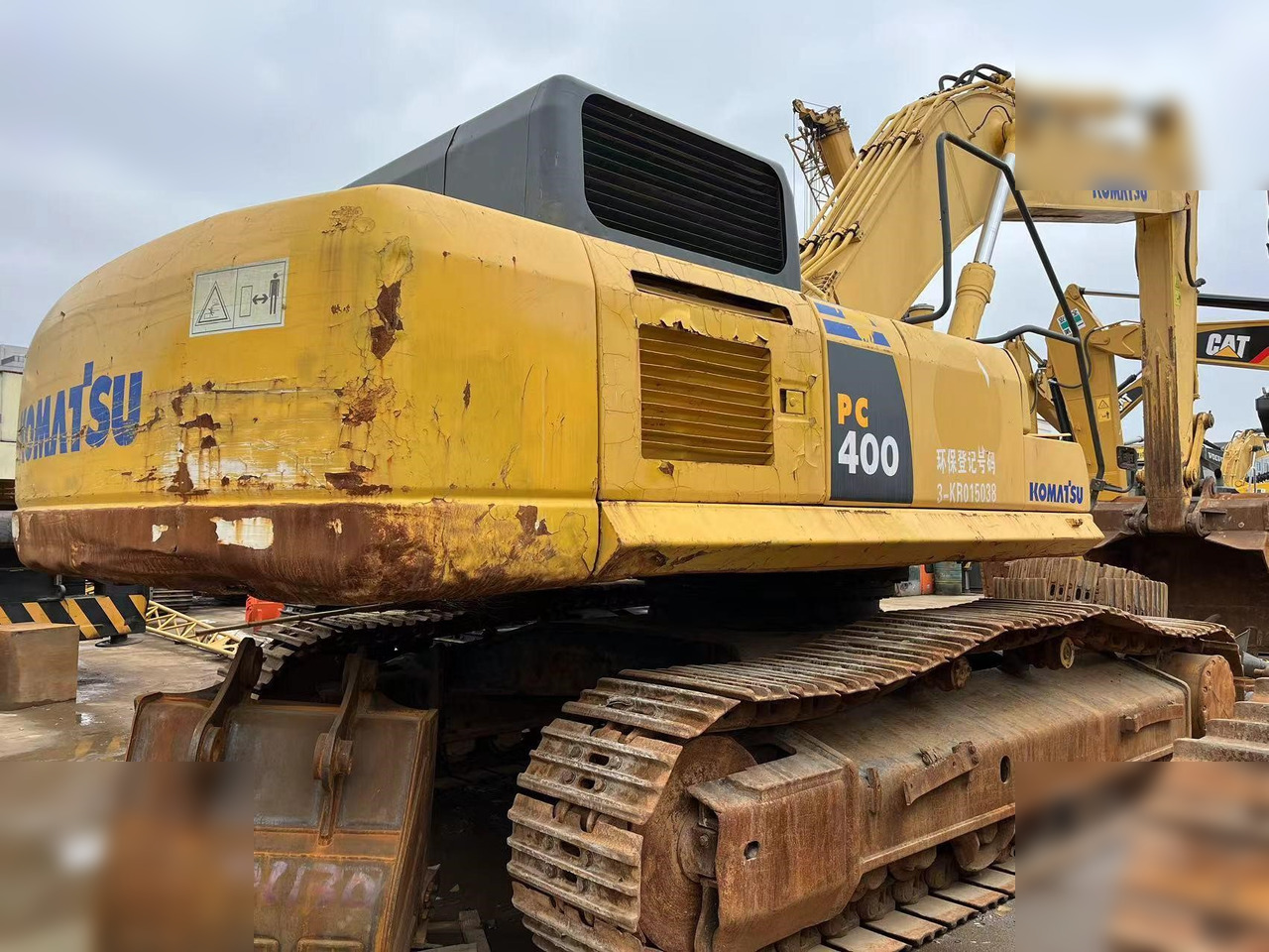 KOMATSU PC400-8 - Beltegraver: bilde 4 KOMATSU PC400-8 - Beltegraver: bilde 4