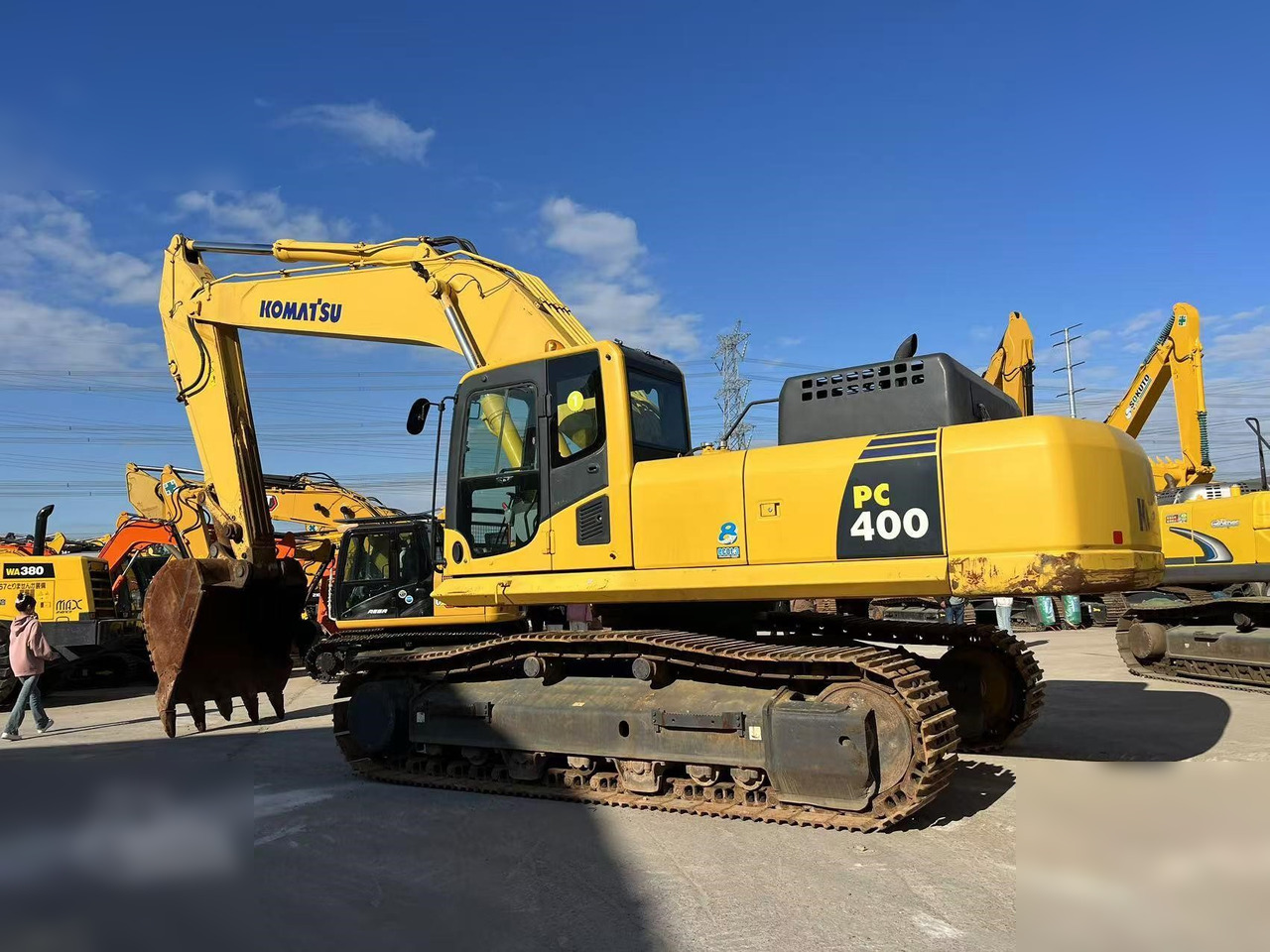 KOMATSU PC400-8R - Beltegraver: bilde 2 KOMATSU PC400-8R - Beltegraver: bilde 2