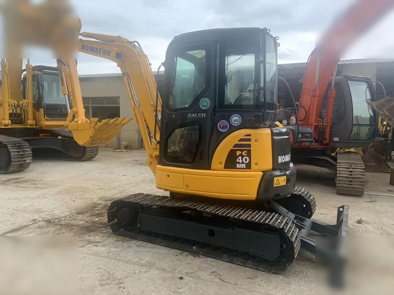 KOMATSU PC40MR-2 - Minigraver: bilde 3 KOMATSU PC40MR-2 - Minigraver: bilde 3