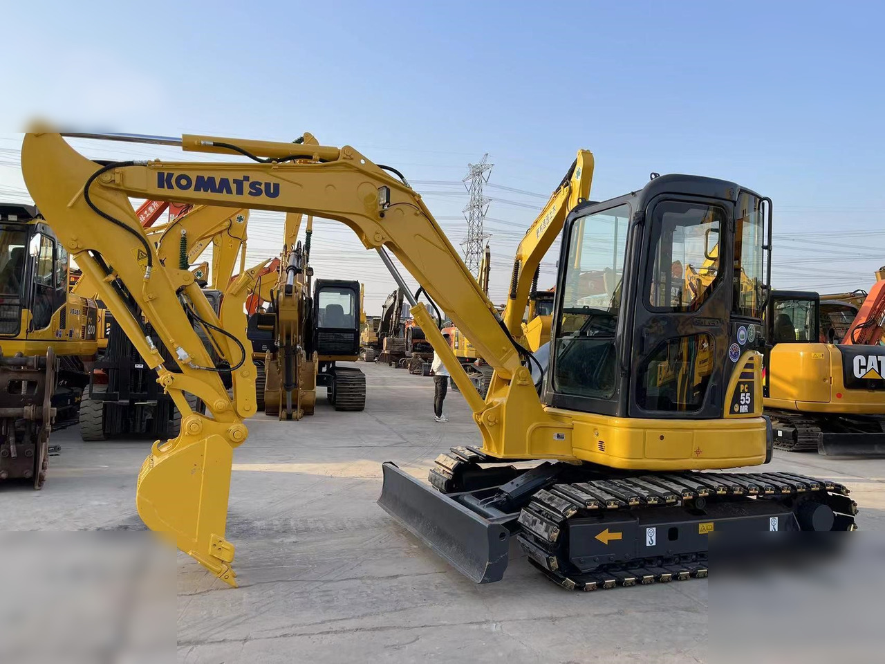 KOMATSU PC55MR-2 - Minigraver: bilde 1 KOMATSU PC55MR-2 - Minigraver: bilde 1