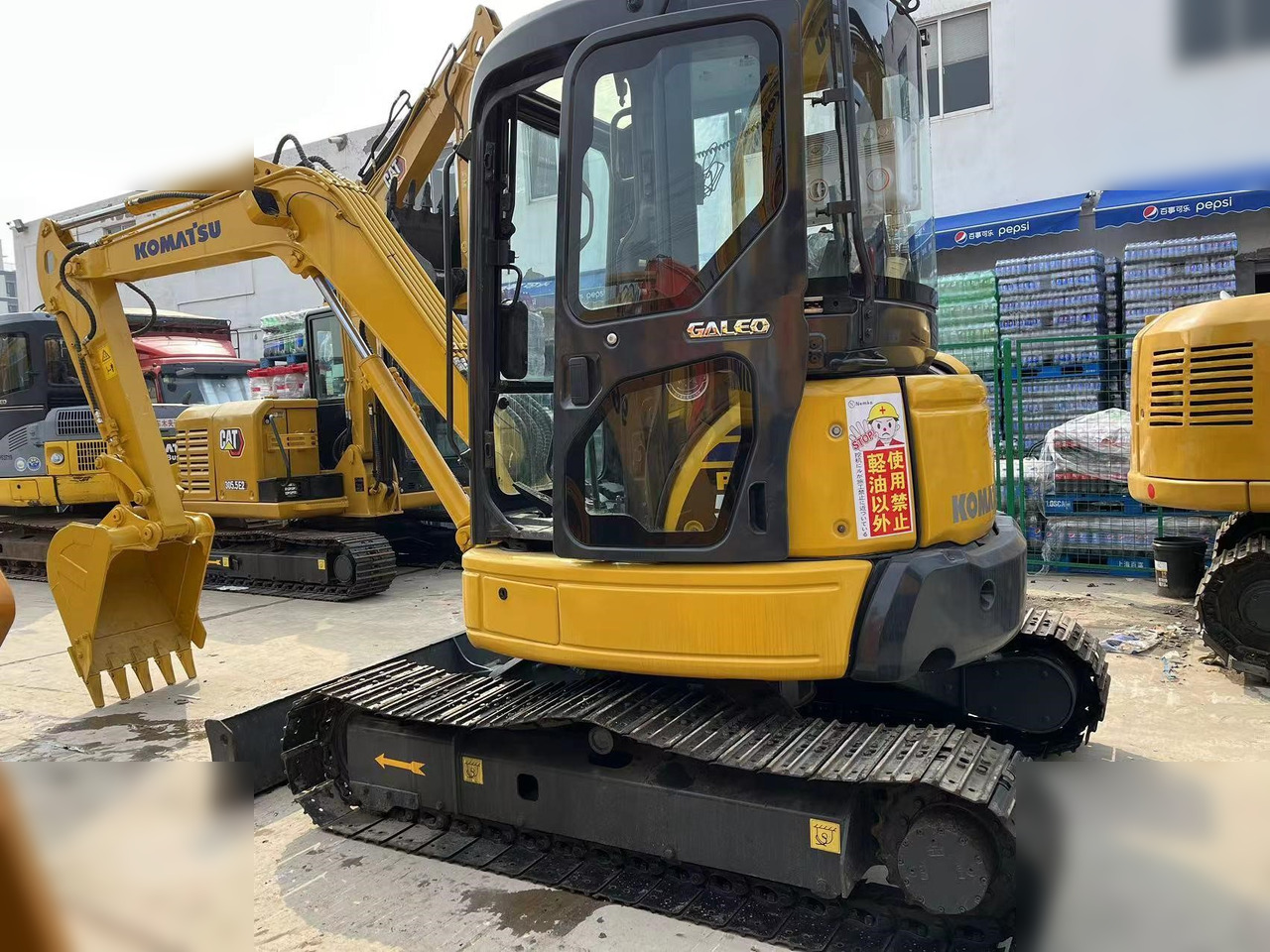 KOMATSU PC55MR-2 - Minigraver: bilde 3 KOMATSU PC55MR-2 - Minigraver: bilde 3