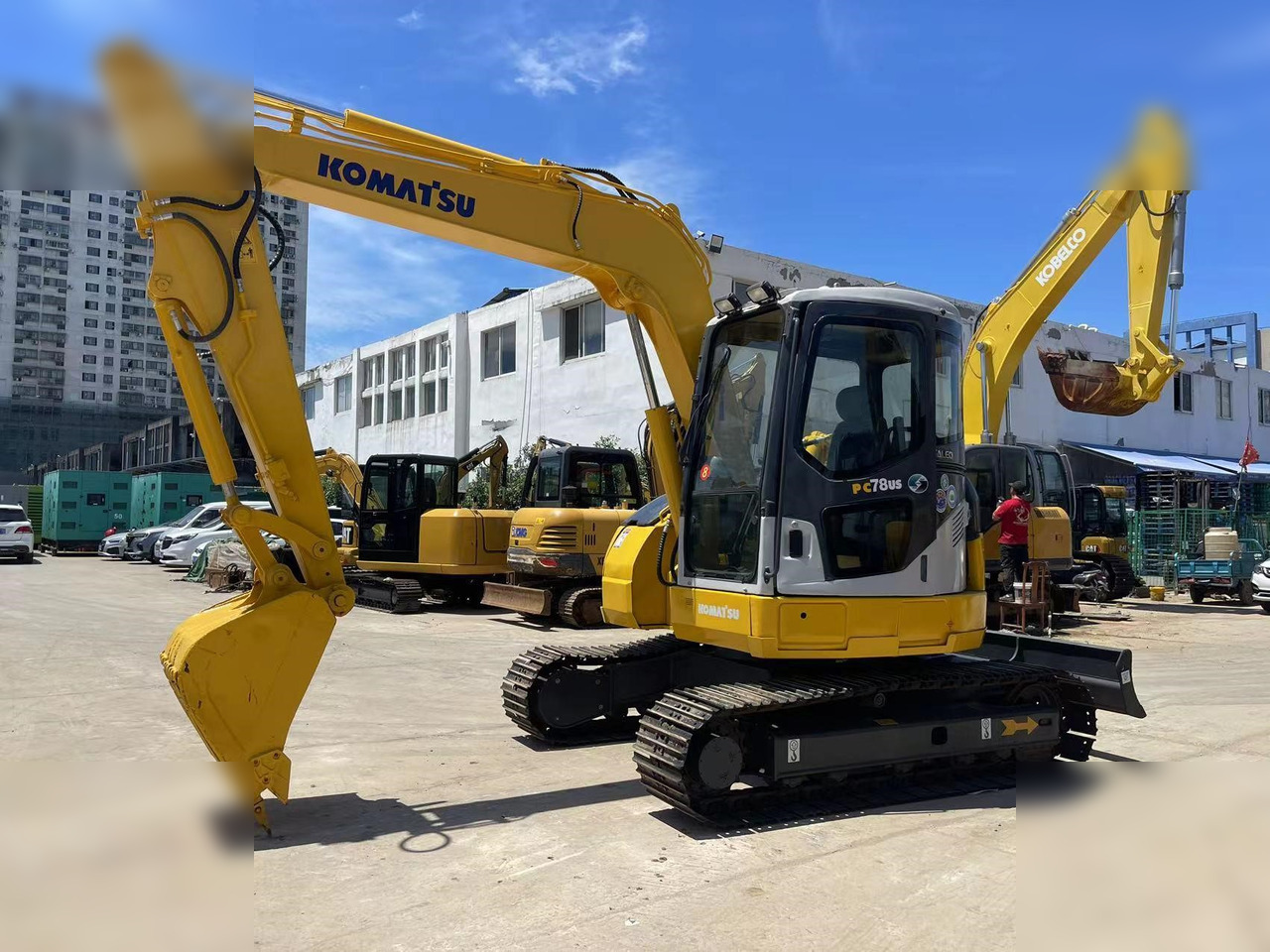 KOMATSU PC78US-6 - Beltegraver: bilde 1 KOMATSU PC78US-6 - Beltegraver: bilde 1